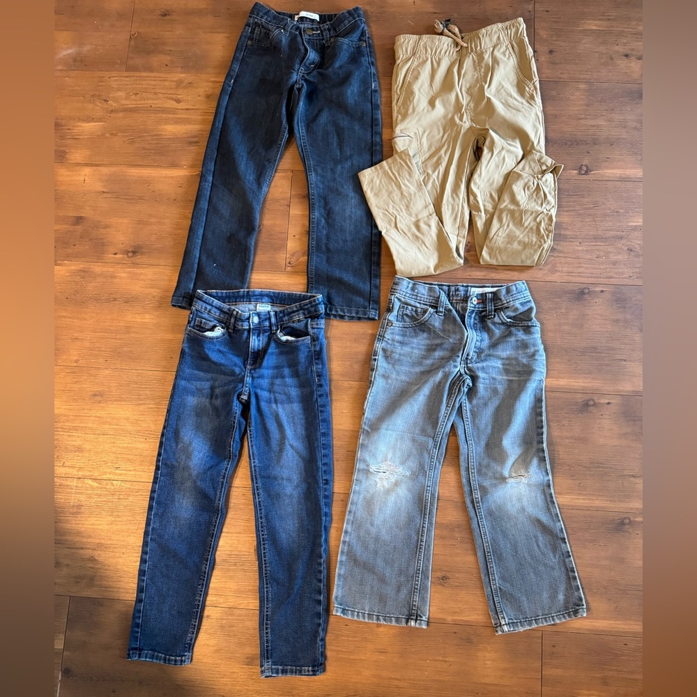 Kids pants assorted brands one pair of shorts size 7